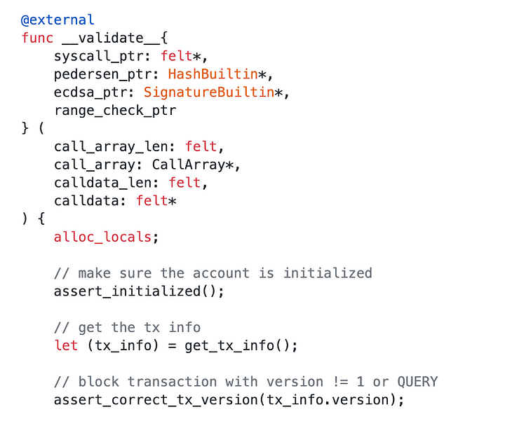 Argent X Wallet vulnerability validate function