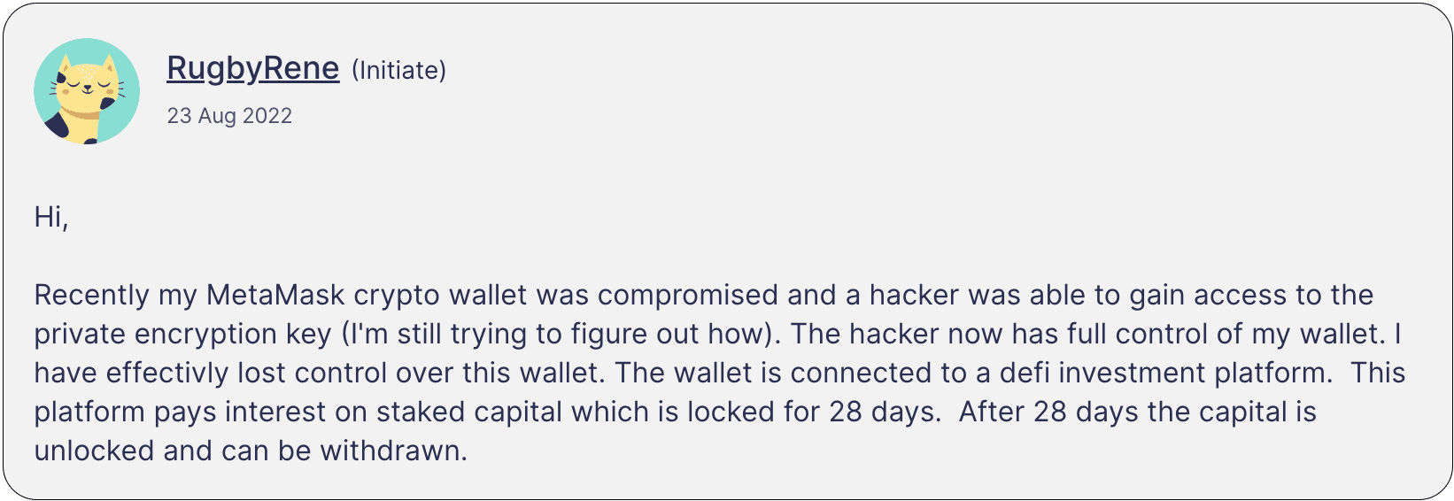 MetaMask wallet hack seed phrase